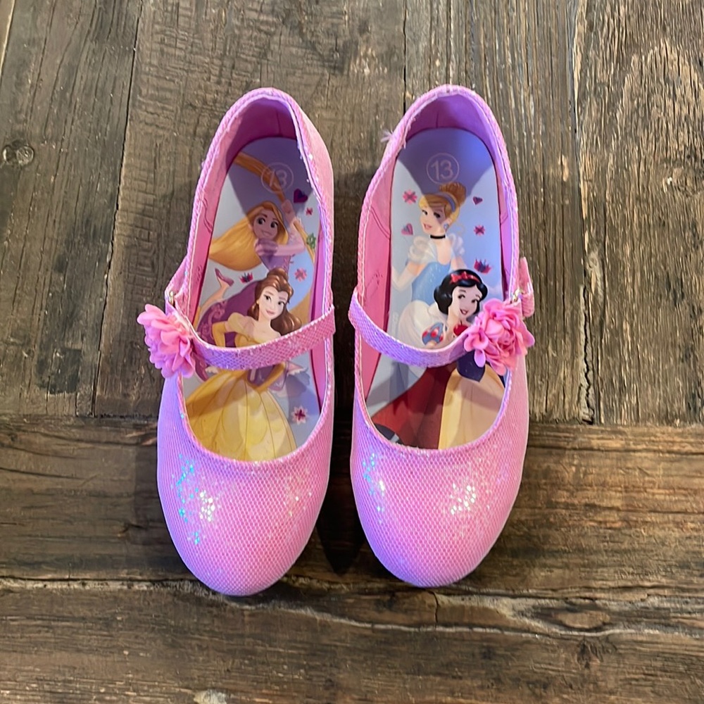 Disney Princess Shoes•Pink•sz13•Gently used